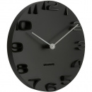 Zegar ścienny On The Edge Karlsson czarny KA5311BK