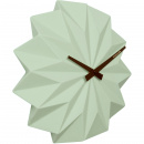 Zegar ścienny Origami Karlsson miętowy KA5531MG