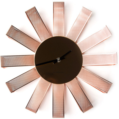 Zegar ścienny Petal ExitoDesign miedź HS-3063RS