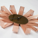 Zegar ścienny Petal ExitoDesign miedź HS-3063RS