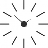 Zegar ścienny Pinturicchio CalleaDesign czarny 10-302-05