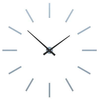 Zegar ścienny Pinturicchio duży CalleaDesign błękitny 10-303-41