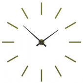 Zegar ścienny Pinturicchio duży CalleaDesign oliwkowy-zielony 10-303-54