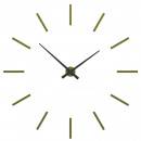 Zegar ścienny Pinturicchio duży CalleaDesign oliwkowy-zielony 10-303-54