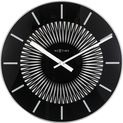Zegar ścienny pulsujący Radial Nextime 35 cm 8639