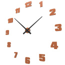 Zegar ścienny Raffaello duży CalleaDesign caffelatte 10-309-14