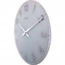 Zegar ścienny Reflect biały Nextime 43 cm 8190 WI