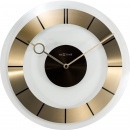 Zegar ścienny Retro Nextime 31 cm, złoty / czarny 2790 GO