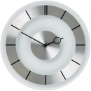 Zegar ścienny Retro Nextime 31cm, szkło / stal 2790