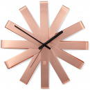 Zegar ścienny Ribbon Umbra miedziany 118070-880