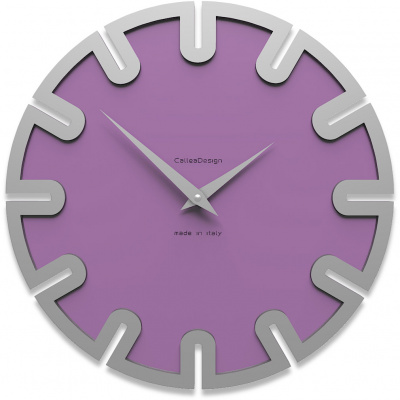 Zegar ścienny Roland CalleaDesign fioletowy 10-017-73