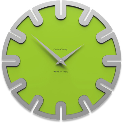 Zegar ścienny Roland CalleaDesign zielony 10-017-76