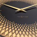 Zegar ścienny Sahara 43 cm Nextime kolor miedziany 8186 CO