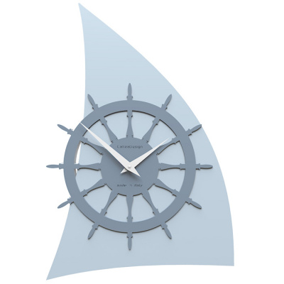 Zegar ścienny Sailing CalleaDesign niebieski 10-014-44