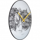 Zegar ścienny Sax City Nextime 40 cm 8192