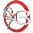 Zegar ścienny Scarlett CalleaDesign czarny 10-127-5