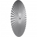 Zegar ścienny Sensu XL 50 cm Karlsson srebrny KA5658SI