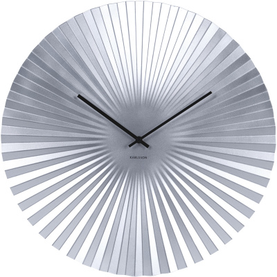 Zegar ścienny Sensu XL 50 cm Karlsson srebrny KA5658SI