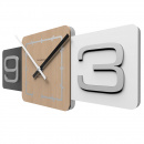 Zegar ścienny Sixty CalleaDesign czarny 10-001-05