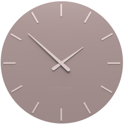 Zegar ścienny Smarty Line CalleaDesign szara śliwka 10-203-34