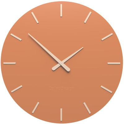 Zegar ścienny Smarty Line CalleaDesign terakota 10-203-24