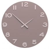 Zegar ścienny Smarty Number CalleaDesign szara śliwka 10-205-34