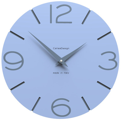 Zegar ścienny Smile CalleaDesign błękitny 10-005-41