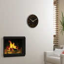 Zegar ścienny Smoky Mirror Nextime 43 cm, czarny 2472 ZW