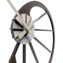 Zegar ścienny Snail CalleaDesign czekoladowy 10-118-69