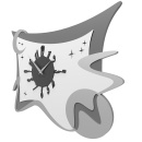 Zegar ścienny Space CalleaDesign różowo-piaskowy 10-111-21