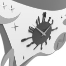 Zegar ścienny Space CalleaDesign różowo-piaskowy 10-111-21