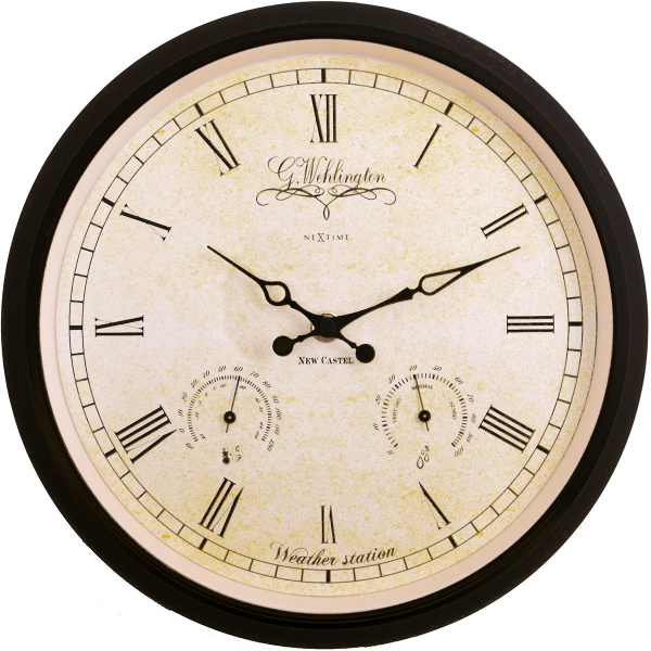 Zegar ścienny - stacja pogodowa Wehlington Weather Station Nextime 25 cm