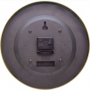 Zegar ścienny sterowany radiowo, złoty Glamour Nextime 30 cm, biały cyferblat 3256 WIRC