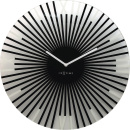 Zegar ścienny Sticks Nextime 43 cm, czarny 8175 ZW