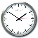 Zegar ścienny Stripe Nextime 25 cm, biały 2520