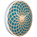 Zegar ścienny Sun Nextime 50 cm, turkusowy 3149 TQ