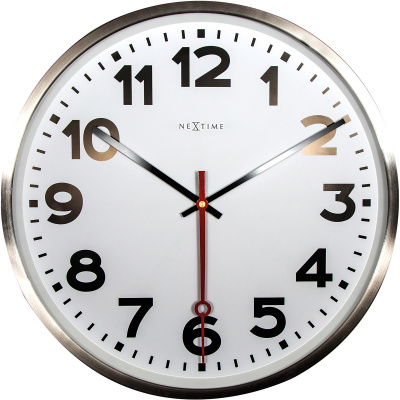 Zegar ścienny Super Station Arabic Nextime 55 cm 3127 AR