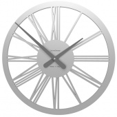 Zegar ścienny Tarquinio CalleaDesign aluminium 10-114-02