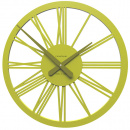 Zegar ścienny Tarquinio CalleaDesign cedrowo-zielony 10-114-51