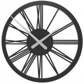 Zegar ścienny Tarquinio CalleaDesign czarny 10-114-05