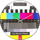 Zegar ścienny Testpage Dome Nextime 35 cm 3162