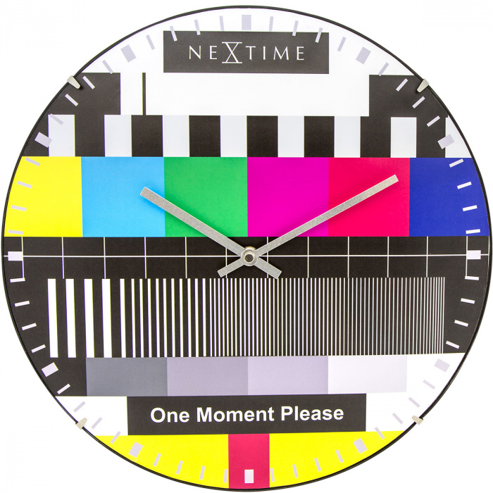 Zegar ścienny Testpage Dome Nextime 35 cm