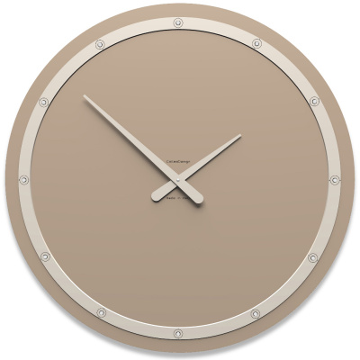 Zegar ścienny Tiffany Swarovski CalleaDesign caffelatte 10-211-14