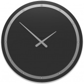 Zegar ścienny Tiffany Swarovski CalleaDesign czarny 10-211-5