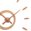 Zegar ścienny Tiziano CalleaDesign pochmurny róż 10-317-33