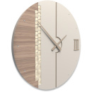 Zegar ścienny Tristan Swarovski CalleaDesign orzech włoski, caffelatte 10-213-85
