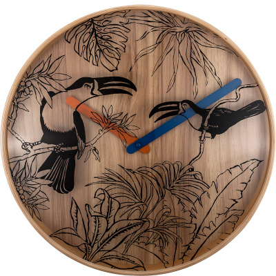 Zegar ścienny Tropical Birds Nextime 40 cm 3230