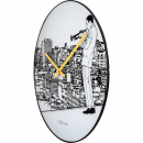 Zegar ścienny Trumpet City Nextime 40 cm 8191