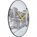 Zegar ścienny Trumpet City Nextime 40 cm 8191