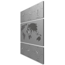 Zegar ścienny V-Cosmo CalleaDesign aluminium 12-008-2